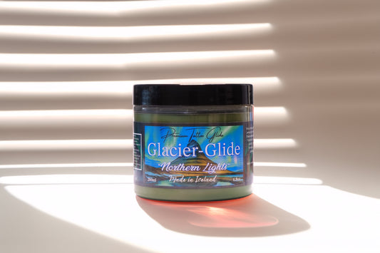Glacier Glide: Tattoo Glide inspired by the edge of the Arctic